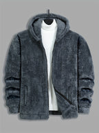 Men's Hooded Zip Jacket – Casual Wear, Everyday Comfort