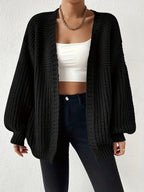 Women's Chunky-Knit Cardigan | Relaxed Fit – Casual Wear, Layering