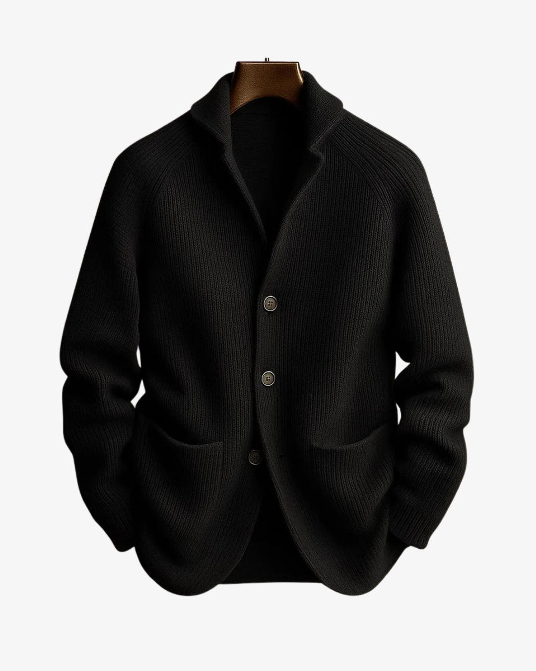 Men's Tailored Knit Cardigan – Casual Wear, Layering