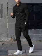Men's Casual Two-Piece Set – Everyday Wear, Relaxed Style