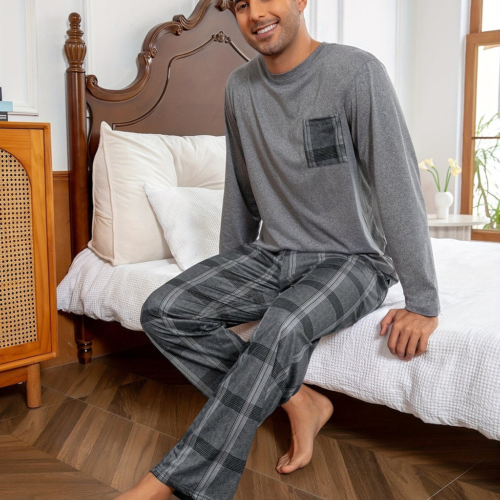 Men's Relaxed Lounge Two-Piece Set – Home, Casual
