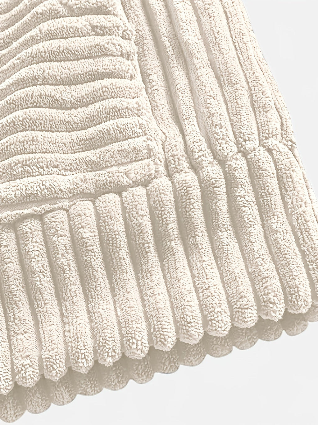 Unisex Ribbed Pullover Hoodie – Casual Wear, Everyday Comfort