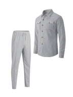 Men's Casual Two-Piece Set – Everyday Wear, Relaxed Style