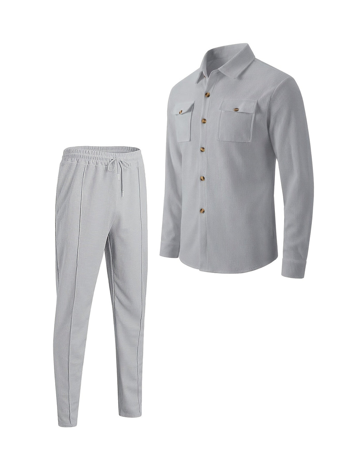 Men's Casual Two-Piece Set – Everyday Wear, Relaxed Style