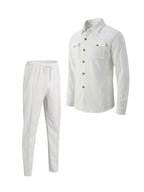 Men's Casual Two-Piece Set – Everyday Wear, Relaxed Style