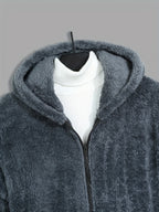 Men's Hooded Zip Jacket – Casual Wear, Everyday Comfort