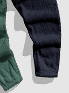 Men's Cozy Color-Block Two-Piece Set – Casual Wear, Comfortable Style