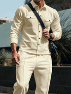 Men's Casual Two-Piece Set – Everyday Wear, Relaxed Style