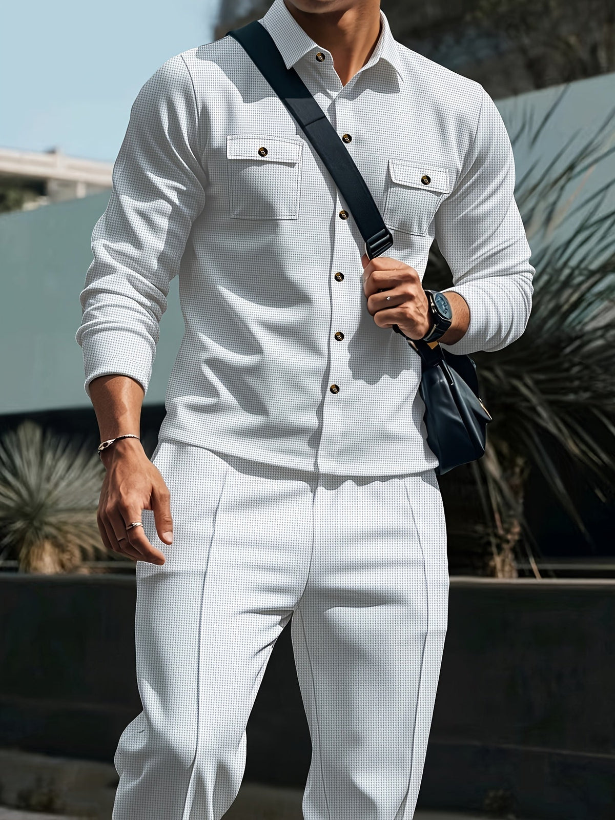 Men's Casual Two-Piece Set – Everyday Wear, Relaxed Style