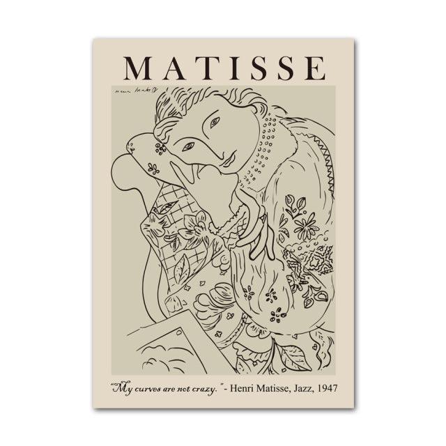 Abstract Canvas Art | Henri Matisse Picasso Design – Home Decor, Gift