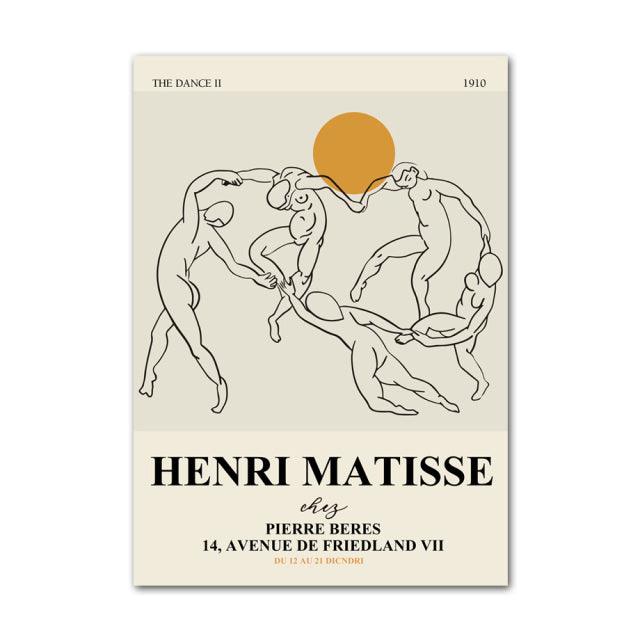 Abstract Canvas Art | Henri Matisse Picasso Design – Home Decor, Gift
