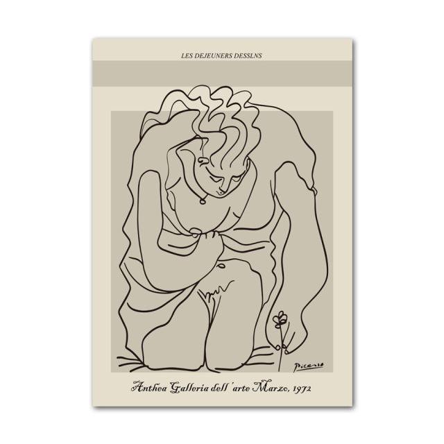 Abstract Canvas Art | Henri Matisse Picasso Design – Home Decor, Gift