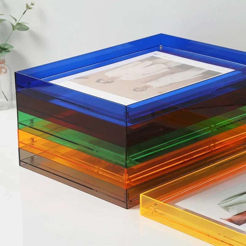 Acrylfoto-Rahmen Transparent – Dekoration, Geschenk