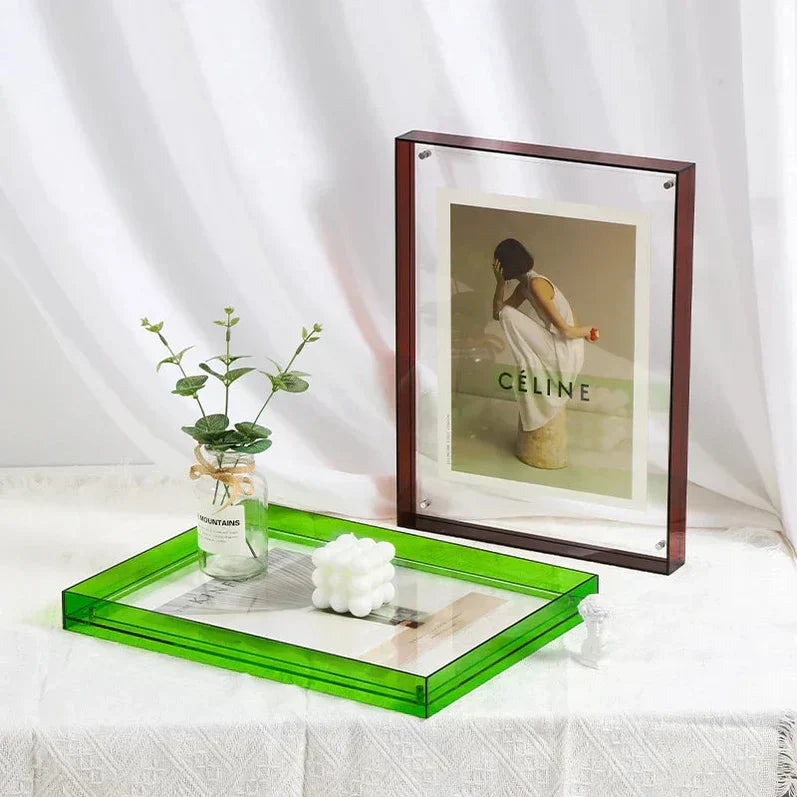 Acrylfoto-Rahmen Transparent – Dekoration, Geschenk