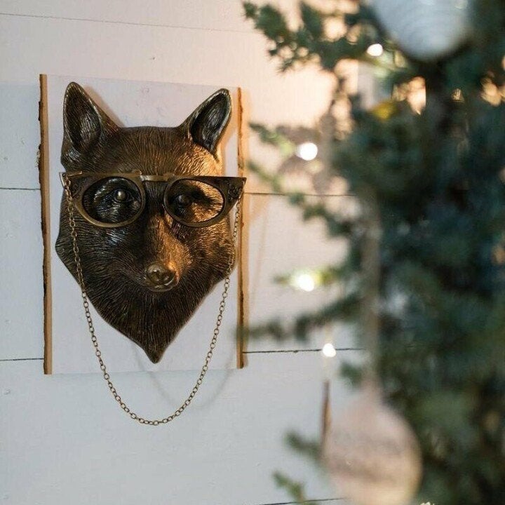 Animal Head Wall Decoration – Unique Home Decor, Gift Idea