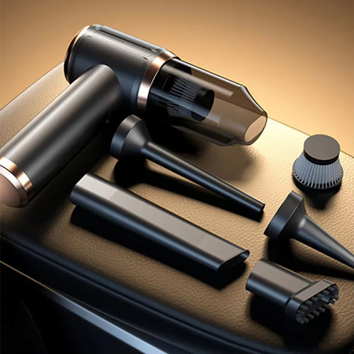 Car Vacuum Cleaner – Compact Design, High Suction Power – Car Interior, Home Cleaning
