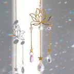 Chakra Crystal Lotus Sun Collector – Home Decor, Meditation