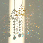 Chakra Crystal Lotus Sun Collector – Home Decor, Meditation