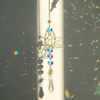 Chakra Crystal Lotus Sun Collector – Home Decor, Meditation