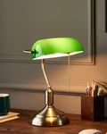 Classic Banker Lamp – Home Office, Reading