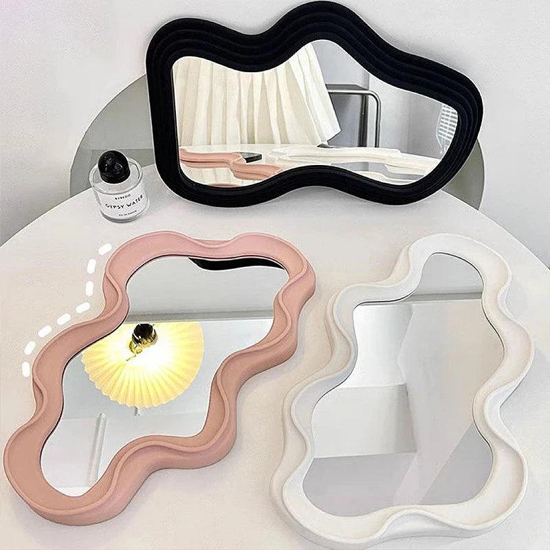Decorative Cloud-Shaped Mirror – Living Room, Bedroom, Bathroom