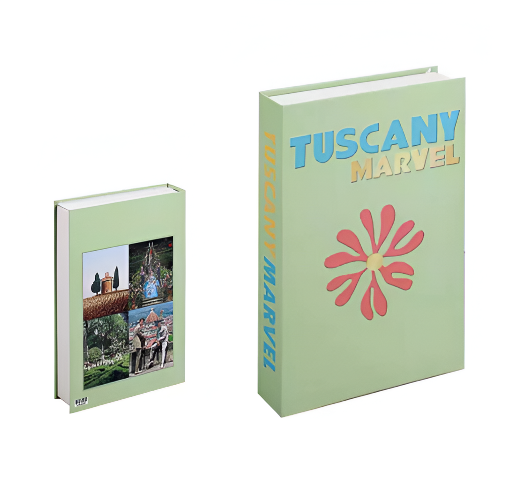 Decorative Coffee Table Books - Faux Leather, Chic Design – Home Decor, Living Room