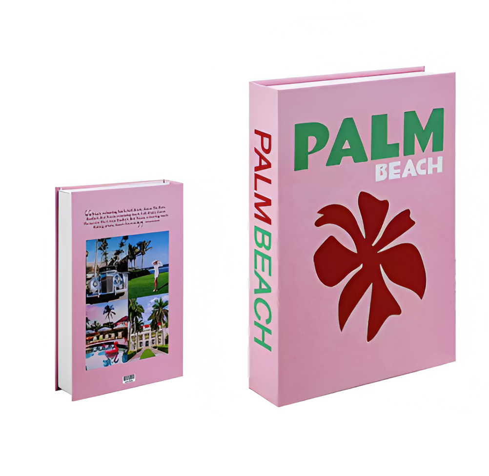 Decorative Coffee Table Books - Faux Leather, Chic Design – Home Decor, Living Room