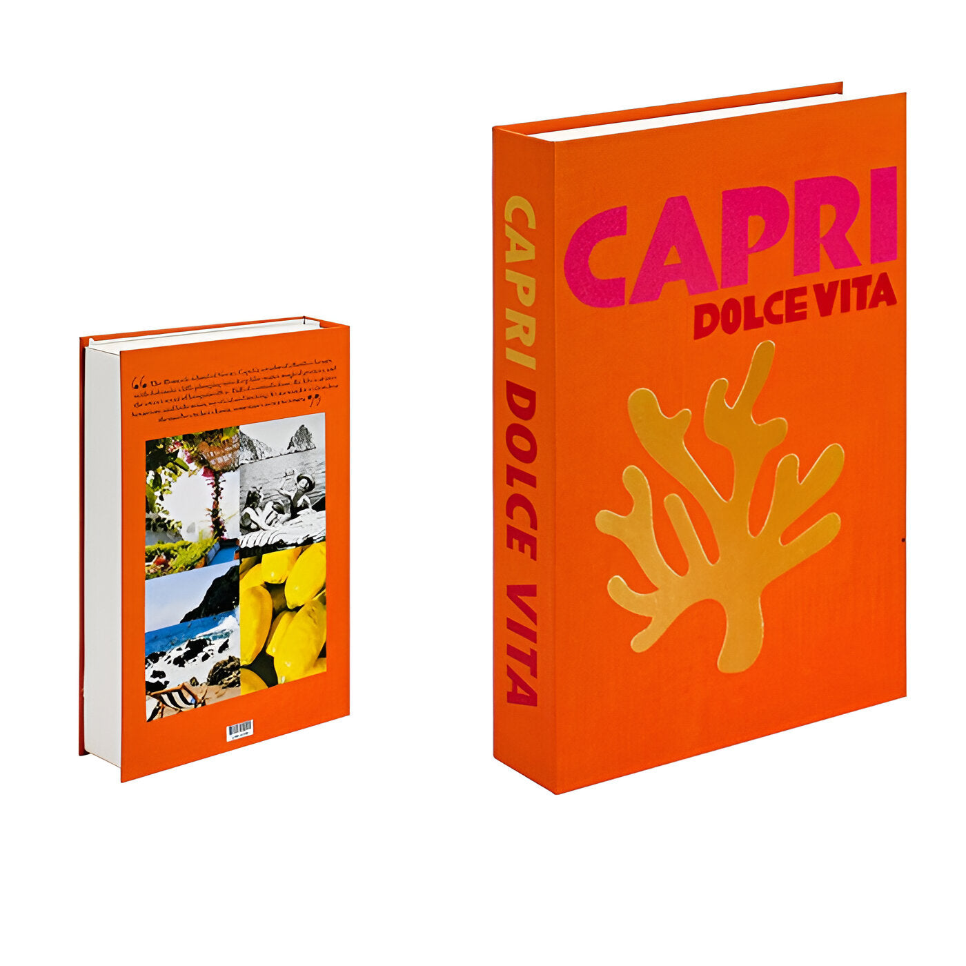 Decorative Coffee Table Books - Faux Leather, Chic Design – Home Decor, Living Room