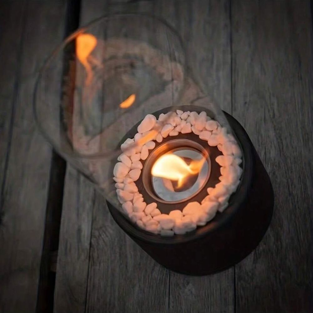 Eternal Flame Oil Lamp – Elegant Design, Modern Functionality – Home Decor, Gift