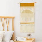 Geometric Tufted Wall Carpet – Home Decor, Cozy Living Space