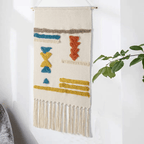 Geometric Tufted Wall Carpet – Home Decor, Cozy Living Space