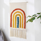 Geometric Tufted Wall Carpet – Home Decor, Cozy Living Space