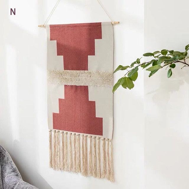 Geometric Tufted Wall Carpet – Home Decor, Cozy Living Space