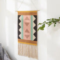 Geometric Tufted Wall Carpet – Home Decor, Cozy Living Space