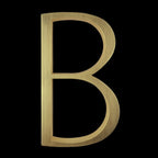 Gold Modern House Numbers – Home Decor, Address Display