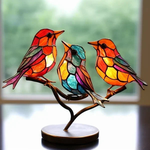 Handcrafted Colored Table Decor | Artistic Luxury Ornament – Home, Gift