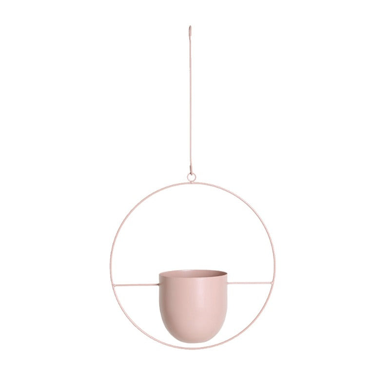 Hanging Plant Pot Holder made of Metal – Home Decor, Indoor Gardening