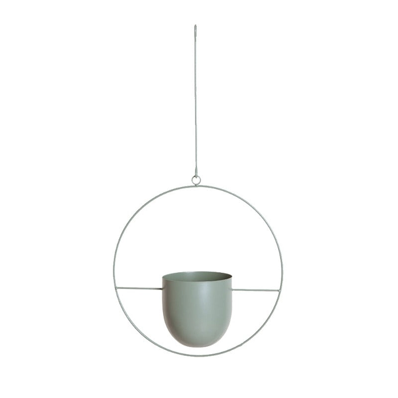 Hanging Plant Pot Holder made of Metal – Home Decor, Indoor Gardening