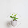 Hanging Plant Pot Holder made of Metal – Home Decor, Indoor Gardening