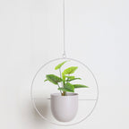 Hanging Plant Pot Holder made of Metal – Home Decor, Indoor Gardening