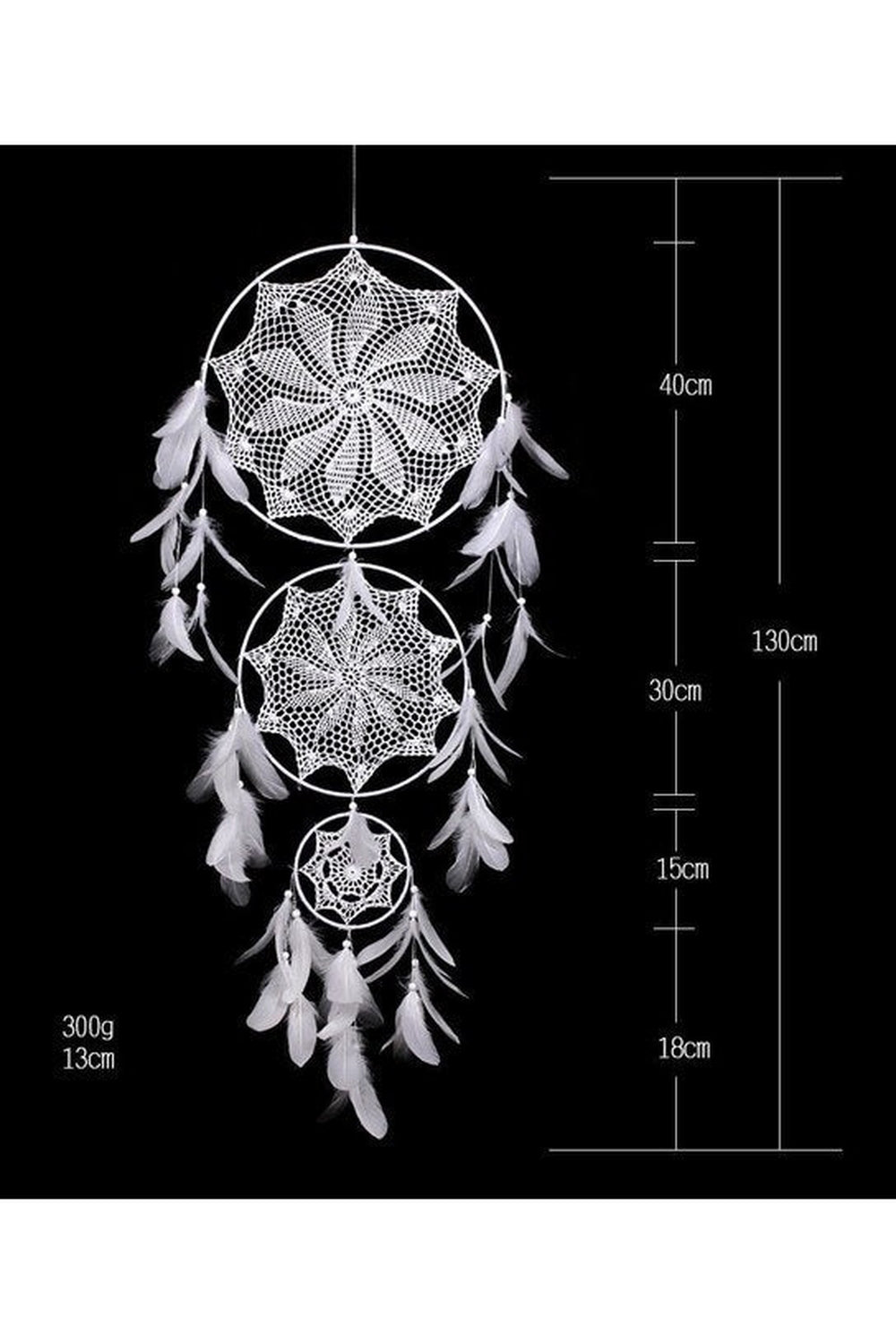 Large Dreamcatcher Decorative Piece – Home Decor, Bohemian Style