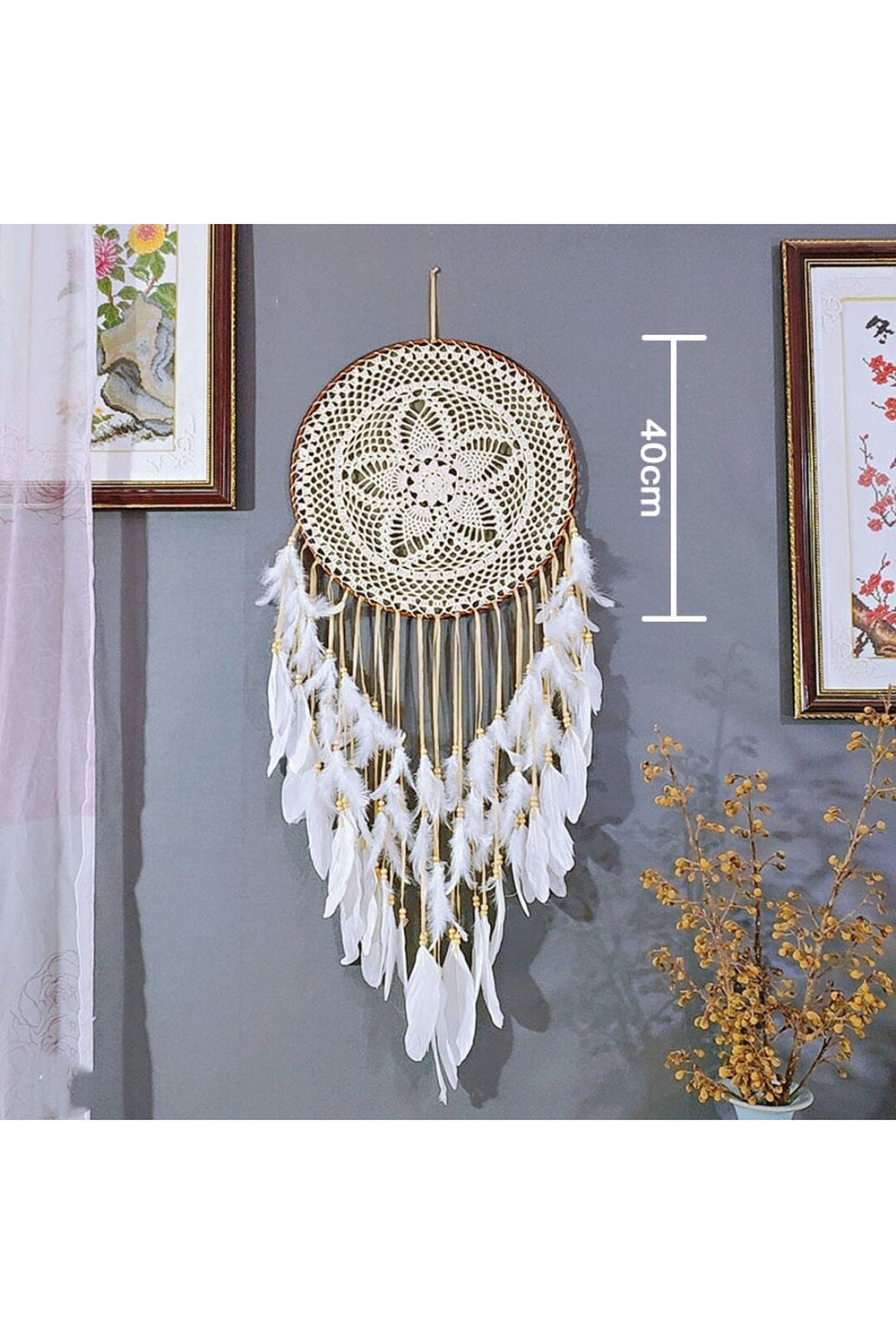 Large Dreamcatcher Decorative Piece – Home Decor, Bohemian Style