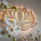 Lotus Wall Lamp | Spiritual Design – Home Decor, Gift