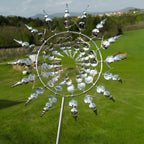Metal Windmill | Unique Design – Garden Decor, Outdoor Ambiance