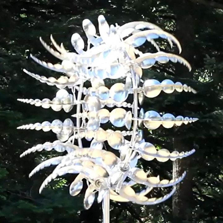 Metal Windmill | Unique Design – Garden Decor, Outdoor Ambiance