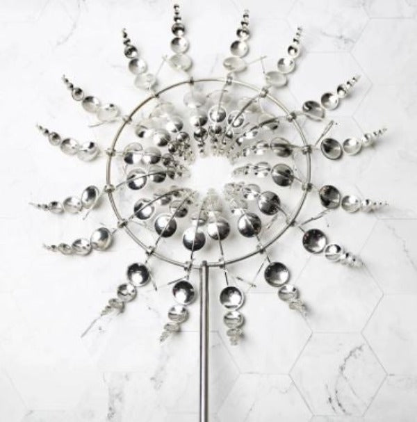 Metal Windmill | Unique Design – Garden Decor, Outdoor Ambiance