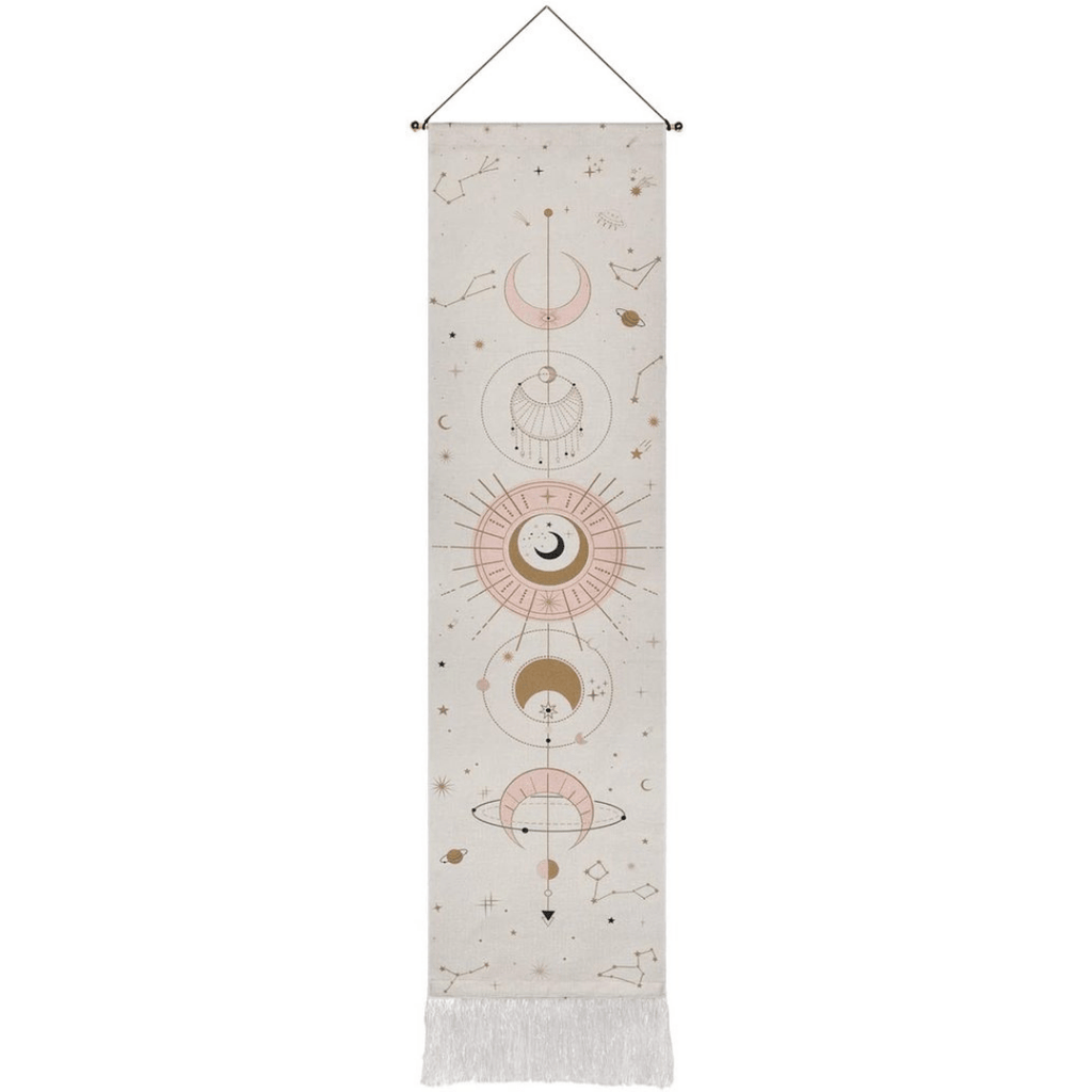 Moon Phases Wall Hanging Tapestry – Home Decor, Gift