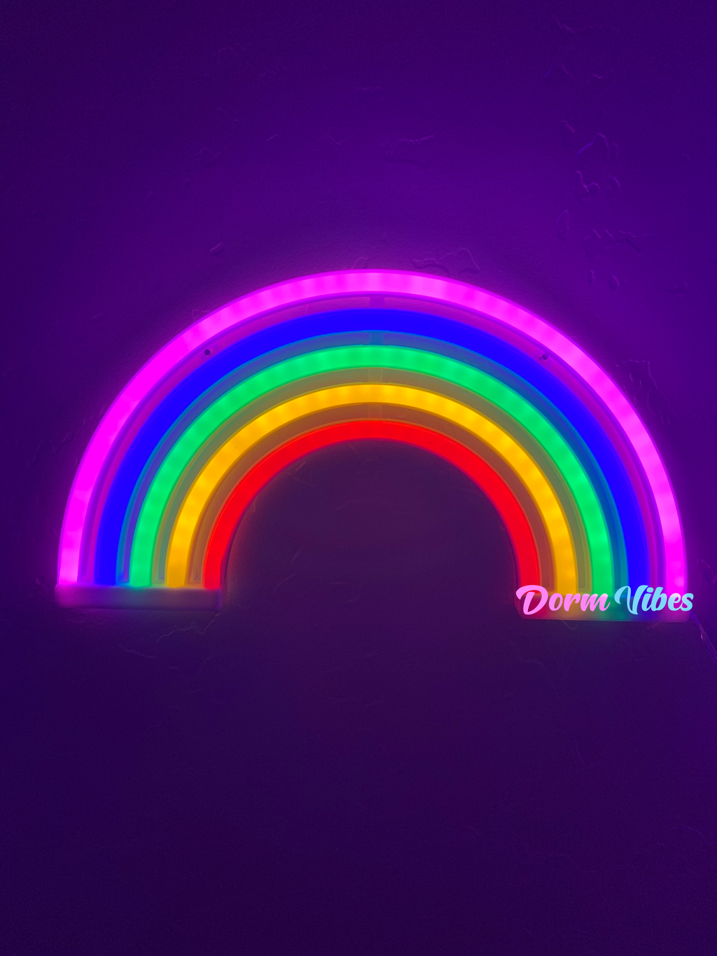 Neon Rainbow Shield BowLift – Gaming, Home Office