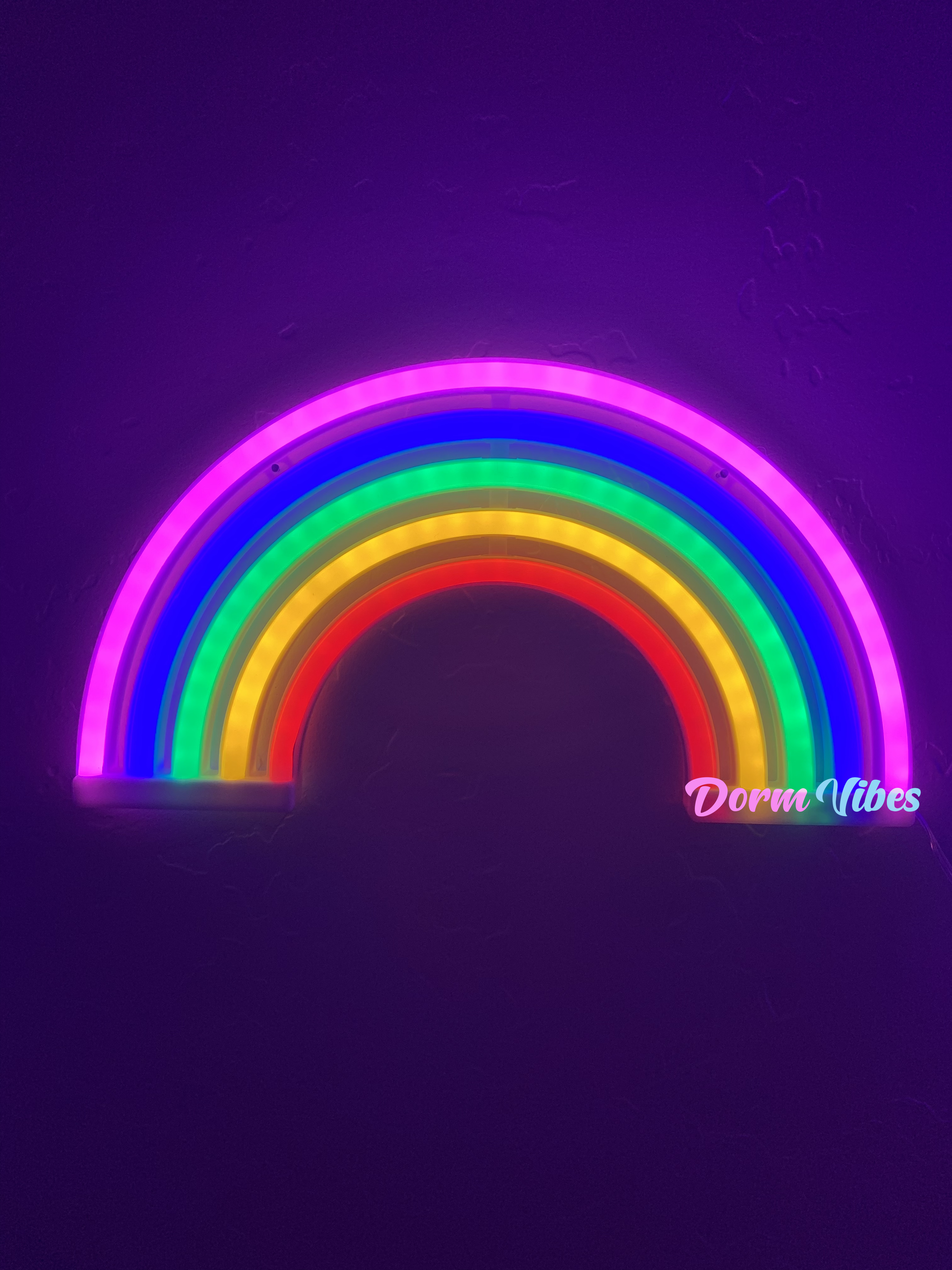 Neon Rainbow Shield BowLift – Gaming, Home Office