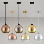 Perforated Glass Ceiling Light – Modern Home Decor, Ambient Lighting
